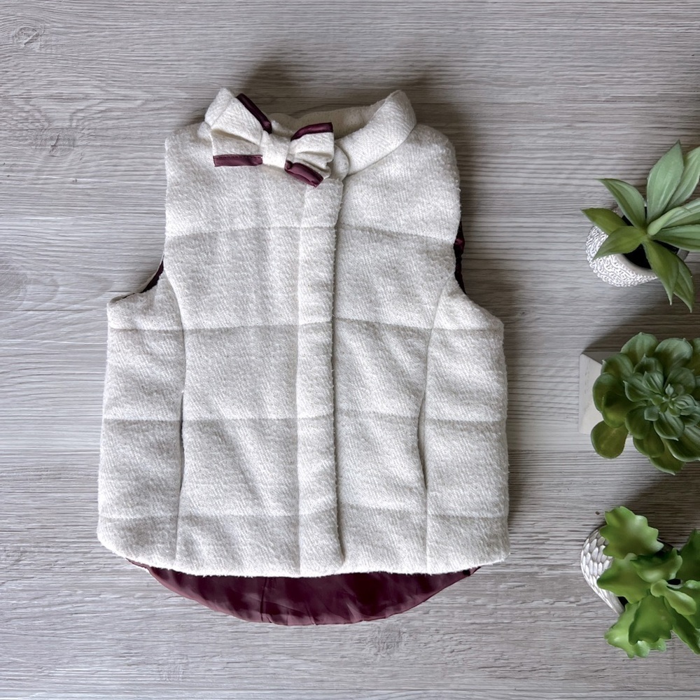 MAX STUDIO toddler bow tie vest size 24M EUC